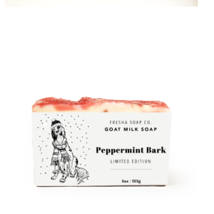 Peppermint Bark Goat Milk Soap